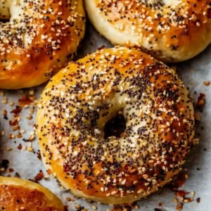 Cottage Cheese Bagels Recipe: Easy, Gluten-Free & Air Fryer Friendly 7 visual recipe card for cottage cheese bagels