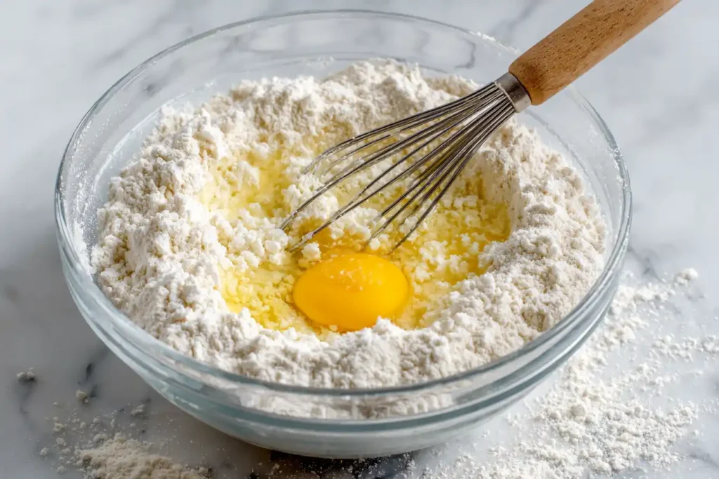 Almond Flour and Cottage Cheese Bagel Low-Carb - 3 Ingredients 4 unbaked almond flour bagels on tray